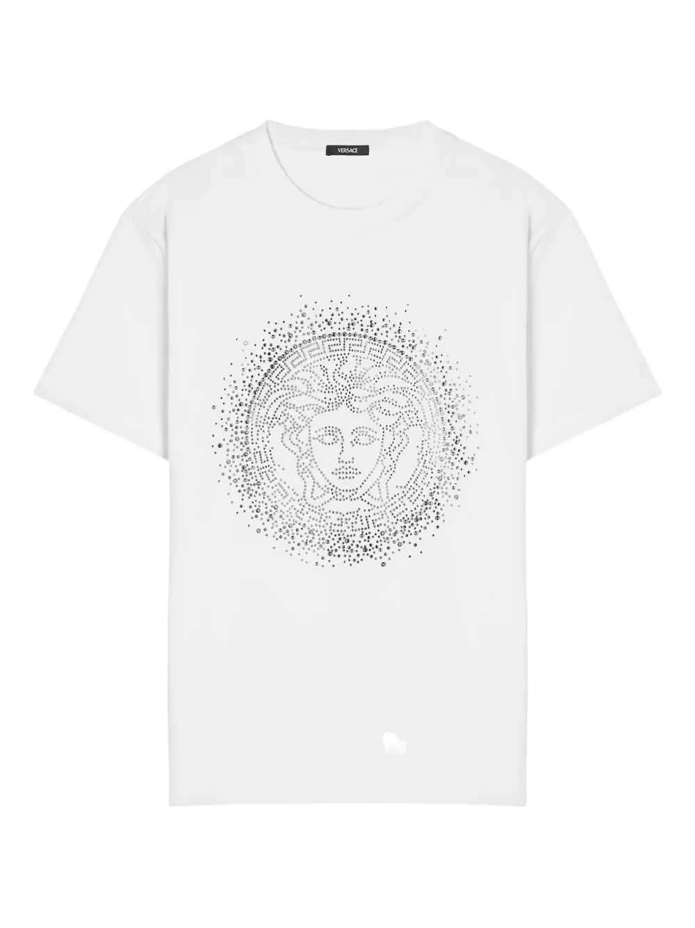 

Украшенная футболка с Медузой Versace, белый