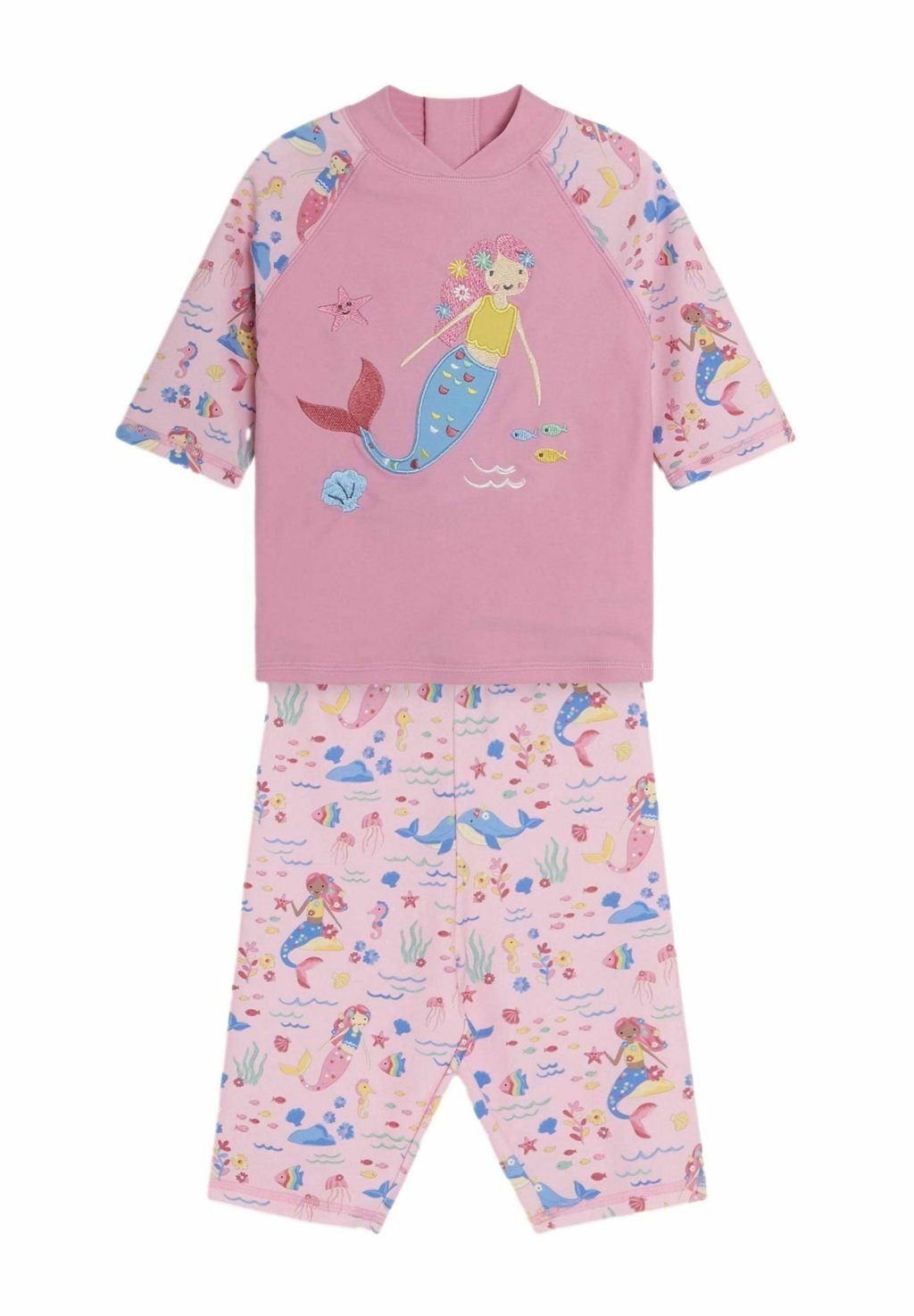 

Футболка с принтом REGULAR FIT SET JoJo Maman Bébé, фуксия