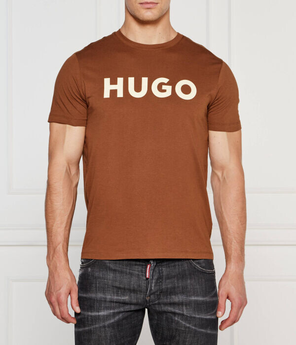 

Футболка Hugo Icon Regular Fit, коричневый