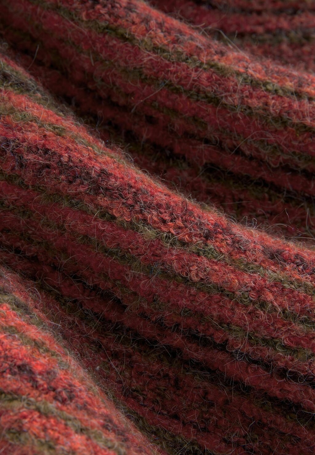 

Джемпер FRINGE SPACEDYE HIGH ROLL NECK Next, красный