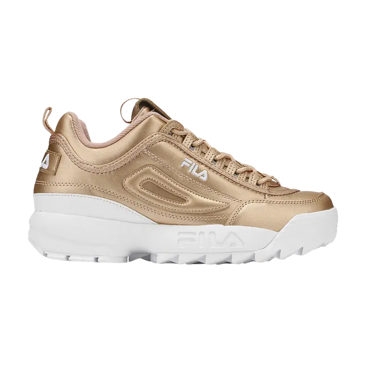 

Кроссовки Fila Wmns Disruptor 2 Premium 'Metallic Gold', золотой