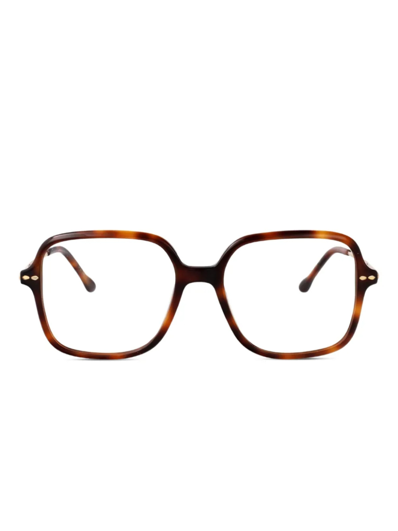 

Isabel Marant Eyewear square-frame очки, коричневый