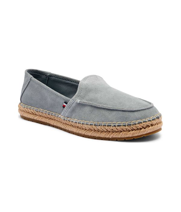 

Кожаные мокасины Tommy Hilfiger, серый