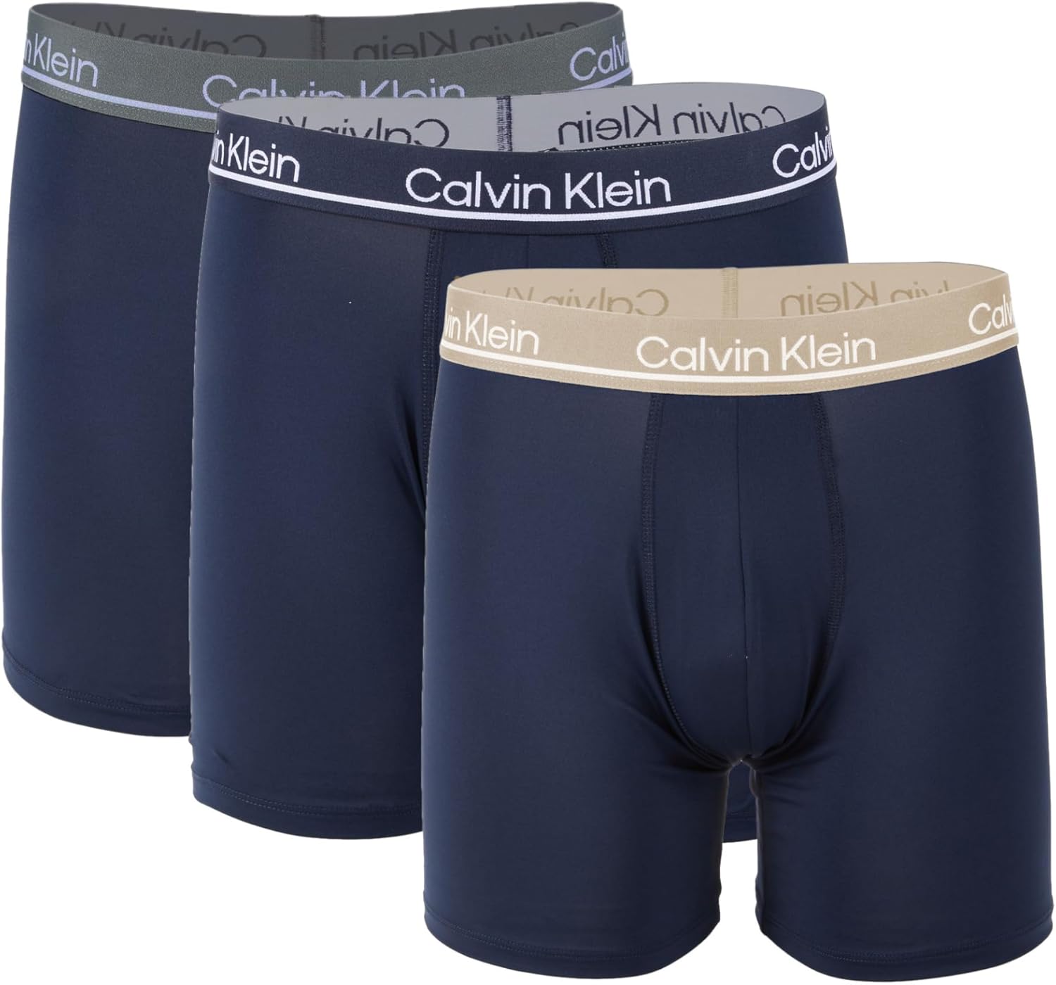 

Мужские трусы-боксеры Calvin Klein из микрофибры, 3 шт., B(Np2753-403)/B