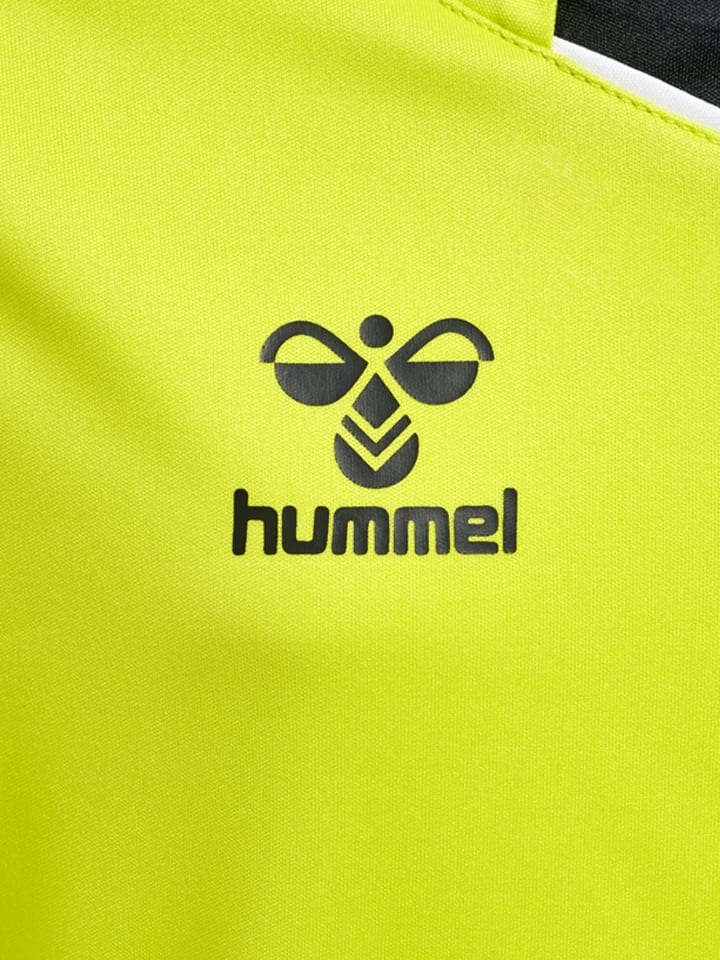 Футболка Hummel Hmlcore Kids в цвете лаймовое мороженое Hummel — фото 3