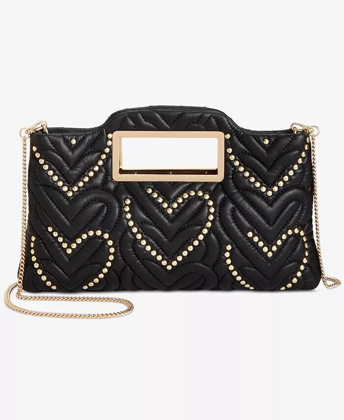 

Стеганая сумка Juditth Studded Heart I.N.C. International Concepts, черный