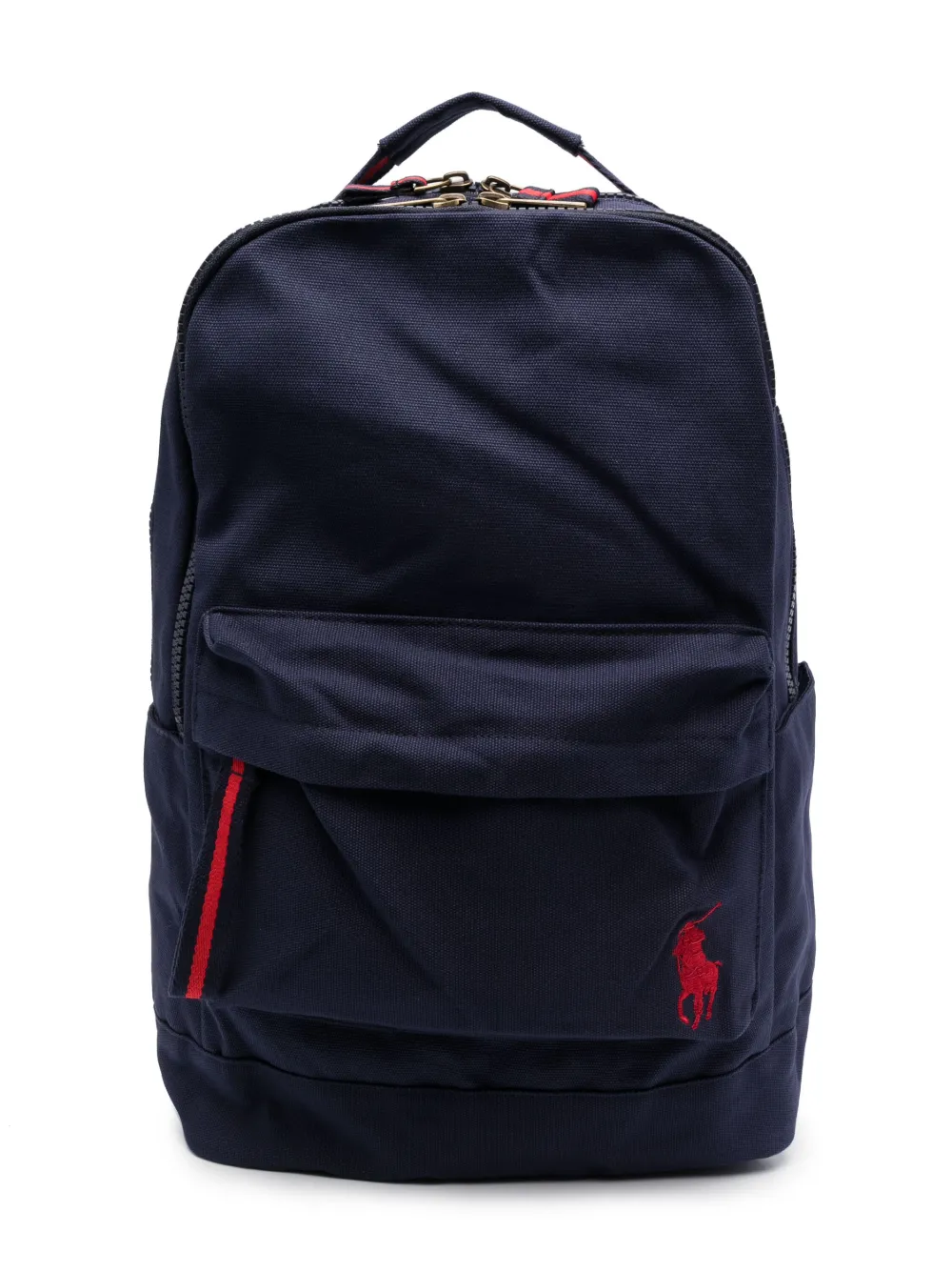 

Рюкзак с вышитым логотипом POLO RALPH LAUREN KIDS, синий