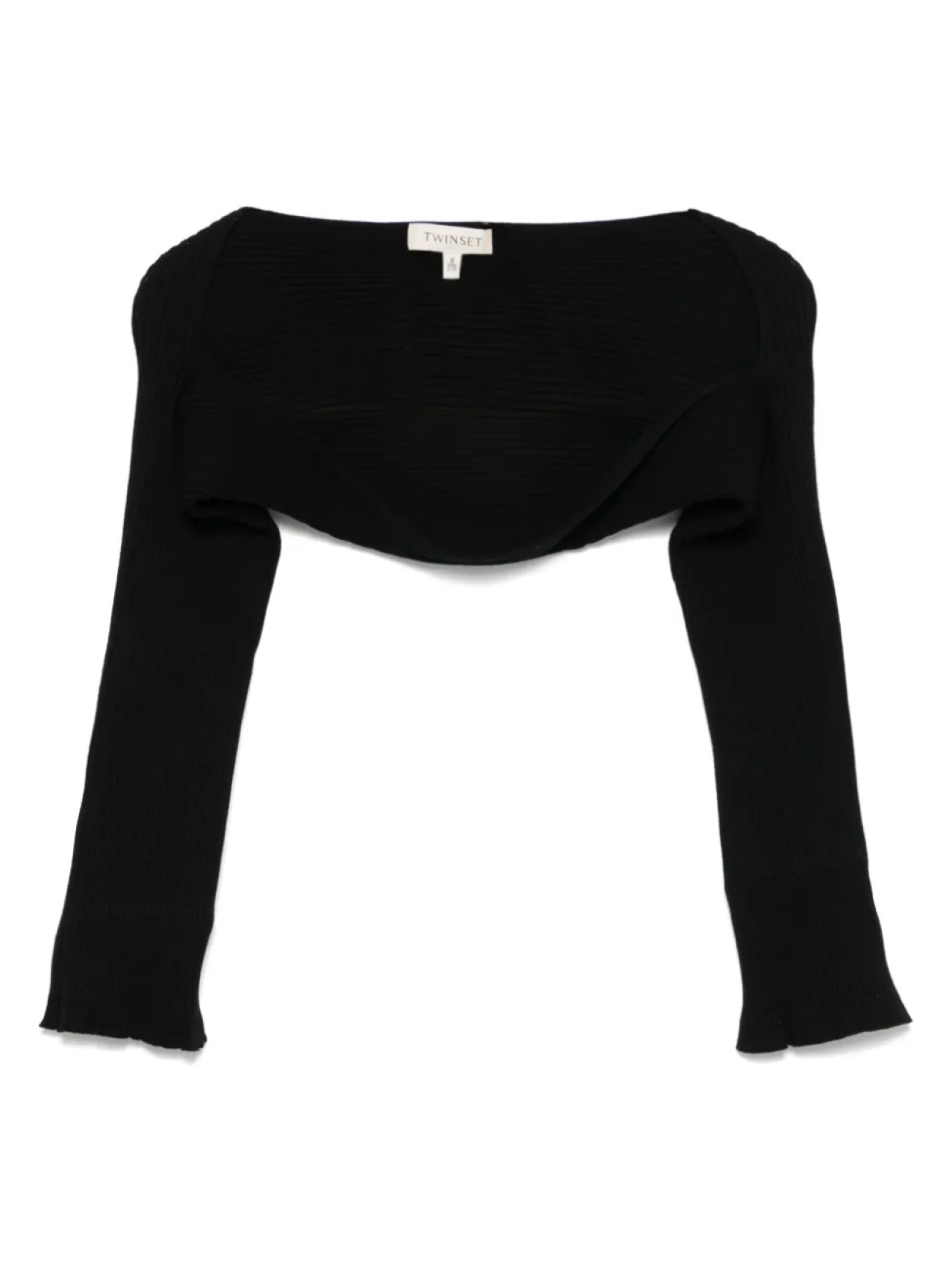 

TWINSET Детское ребристое болеро TWINSET Kids, черный