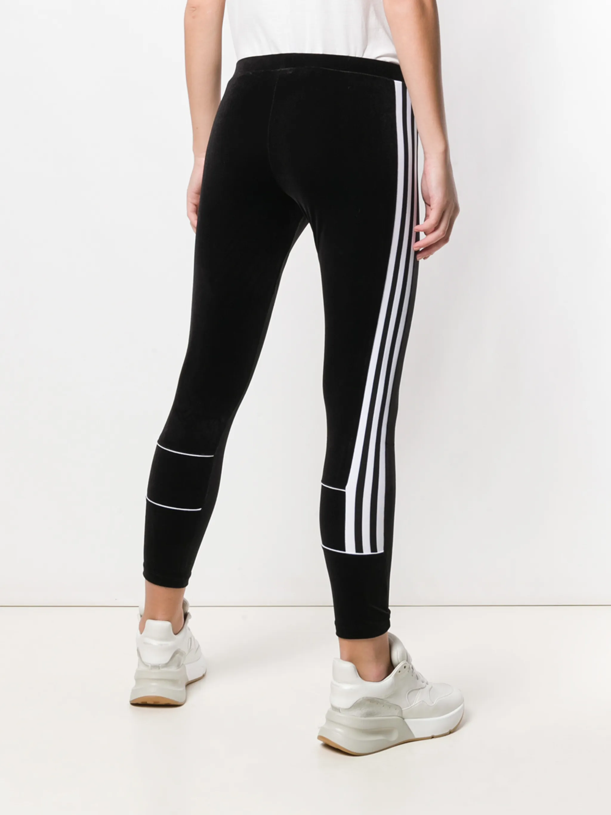 Леггинсы Adidas W, черный — фото 4