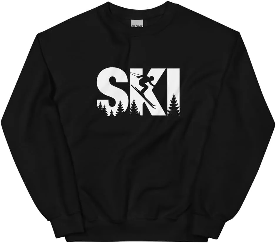 

Толстовка Ski Silhouette для зимних видов спорта ThaLiStore