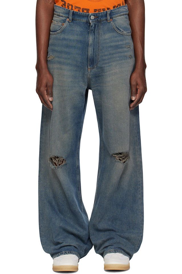 

Джинсы с пятью карманами Mm6 Maison Margiela, мультиколор