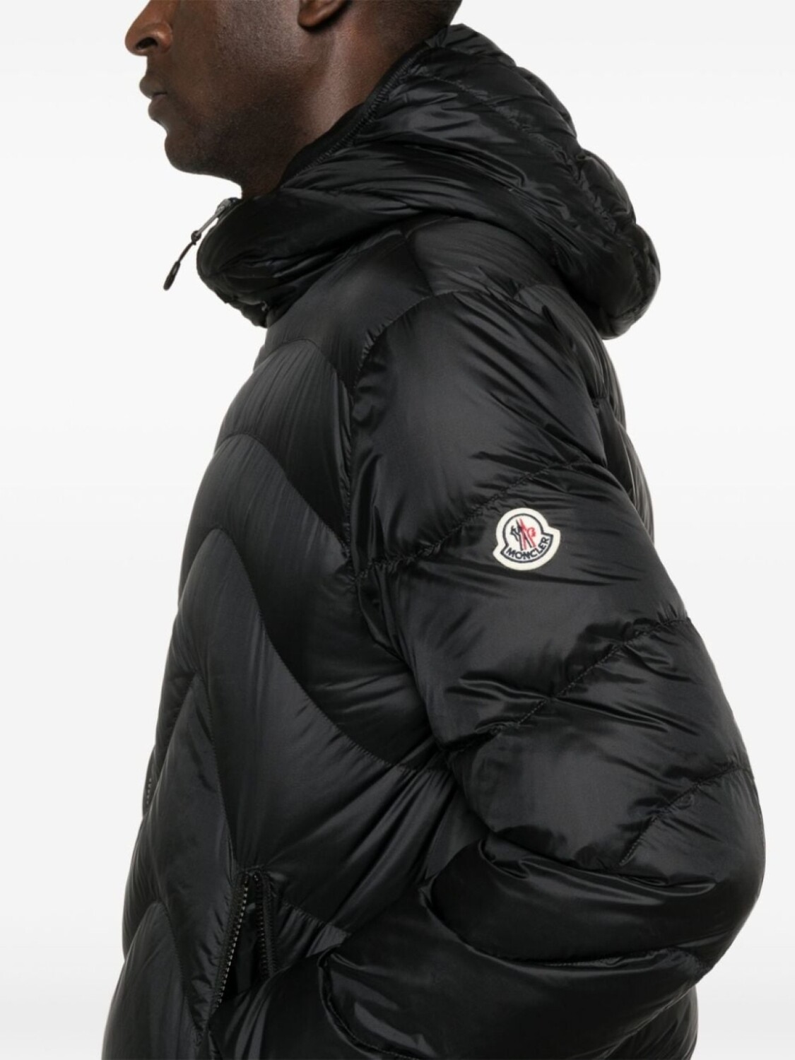 Moncler куртка Zephyros, черный — фото 4