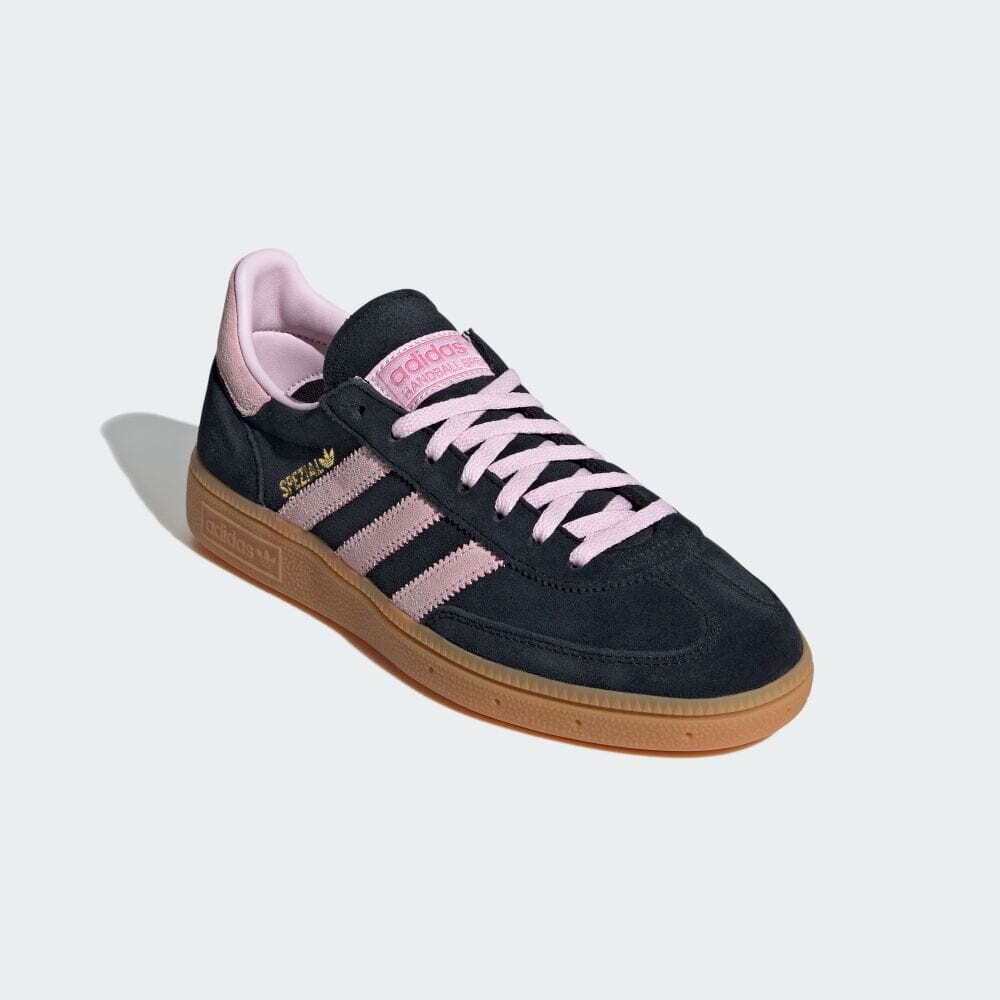 Кроссовки Adidas HANDBALL SPEZIAL, цвет Black/Clear Pink/Gum — фото 4