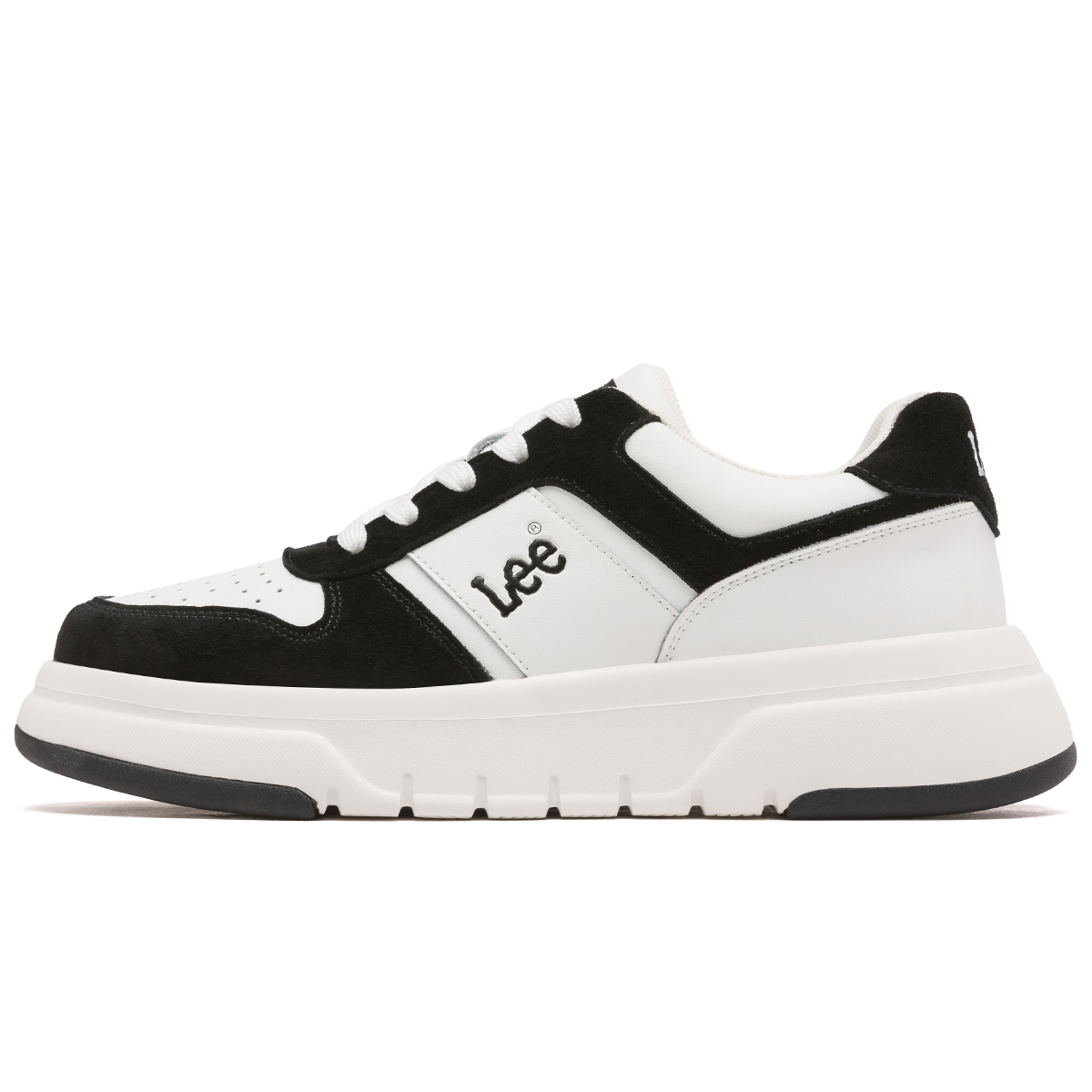 

Lee Белые низкие кеды для скейтбординга мужские черные, цвет Black