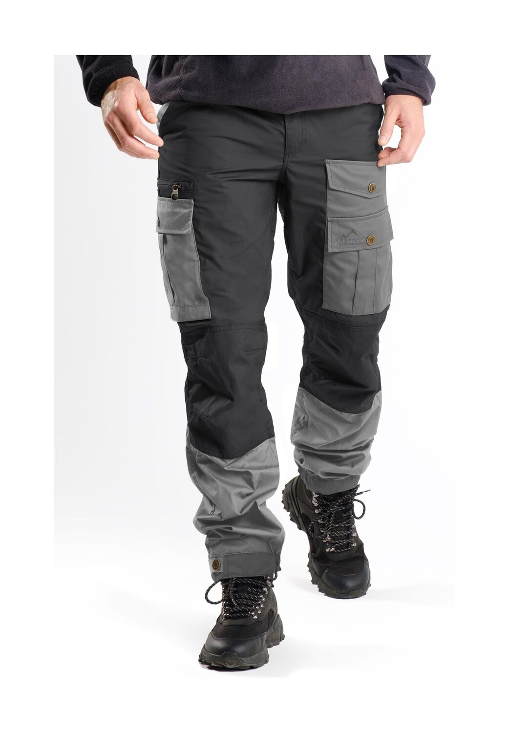 

Мужские походные брюки - уличные брюки normani, цвет Grau Anthrazit