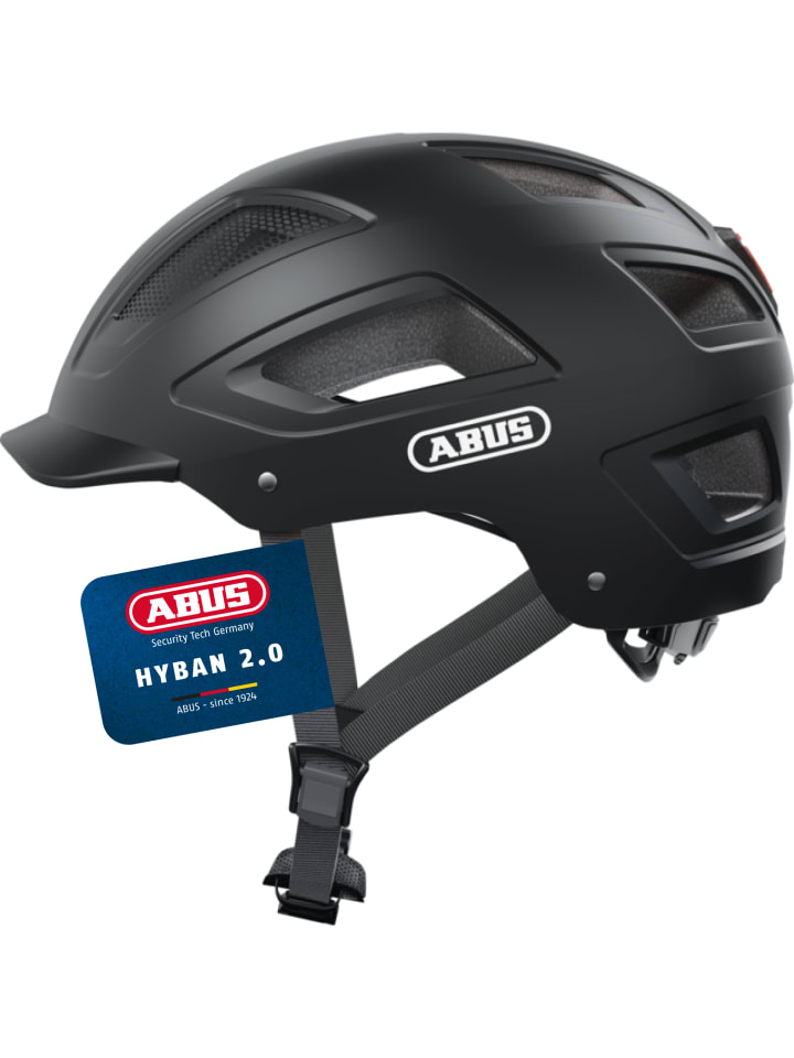 

ABUS Велосипедный шлем Hyban 2.0 - бархатно-черного цвета