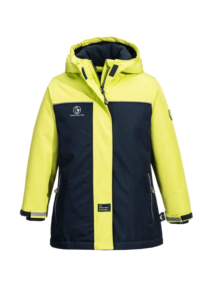 

SCHIETWETTER Зимняя куртка "Петра Пан" лаймового цвета