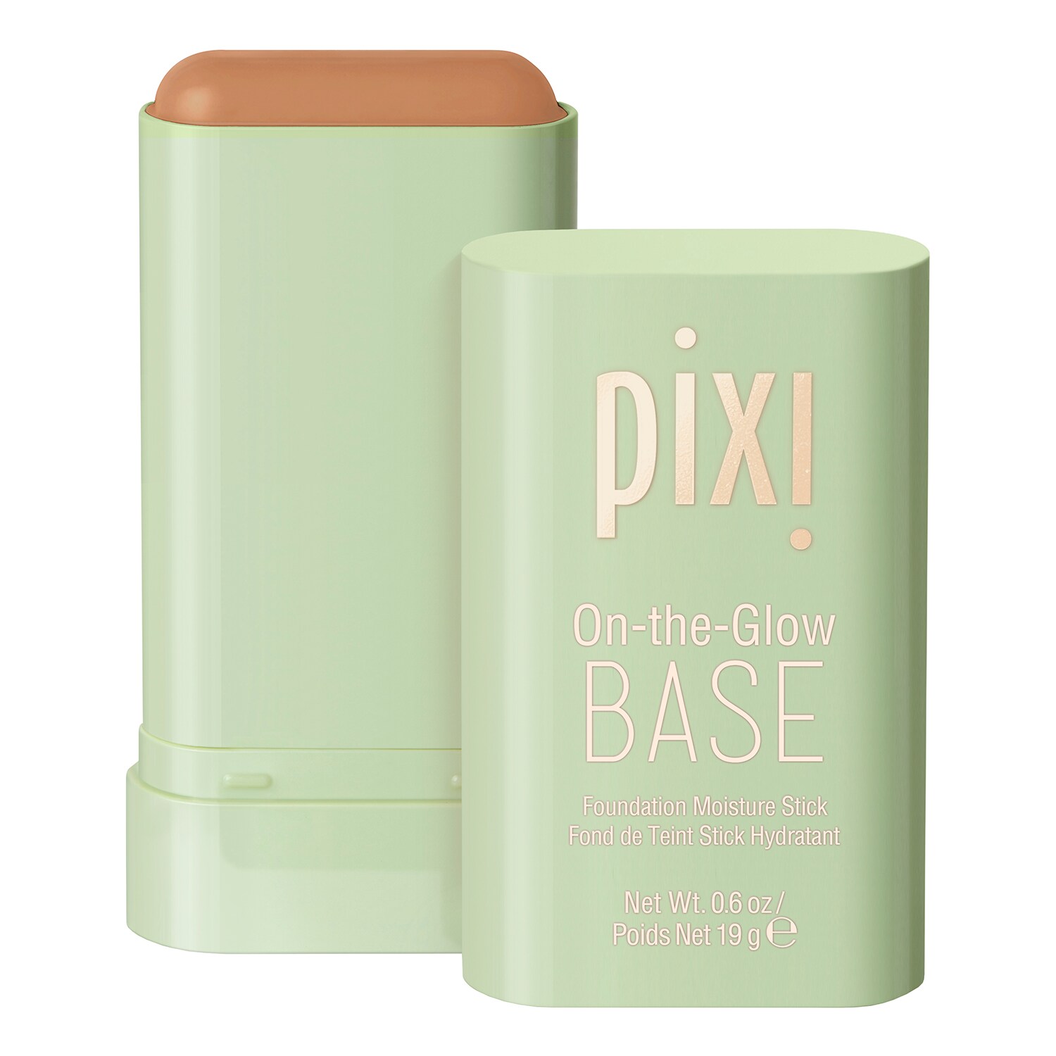 Тональная основа On-the-Glow BASE Pixi, Karamell (19 g)