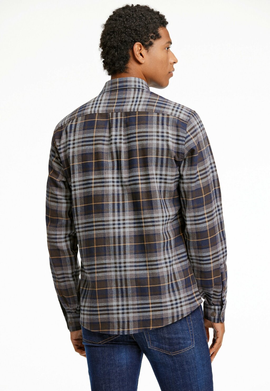 

Рубашка CHECKED TWILL Lindbergh, коричневый