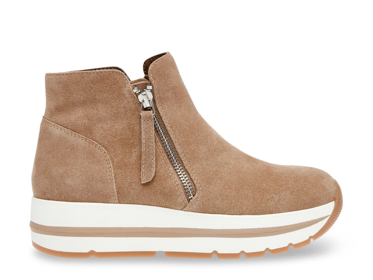 Кеды Steve Madden Glided Unit на платформе, серо-коричневый — фото 4