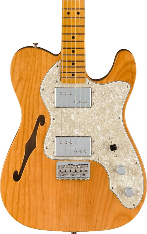 

Электрогитара Fender American Vintage II 1972 Telecaster Thinline, Aged Natural w/ Hard Case