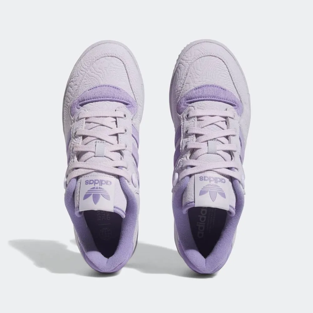 Мужские кроссовки Adidas Rivalry Low TR, серебристый/сиреневый — фото 3