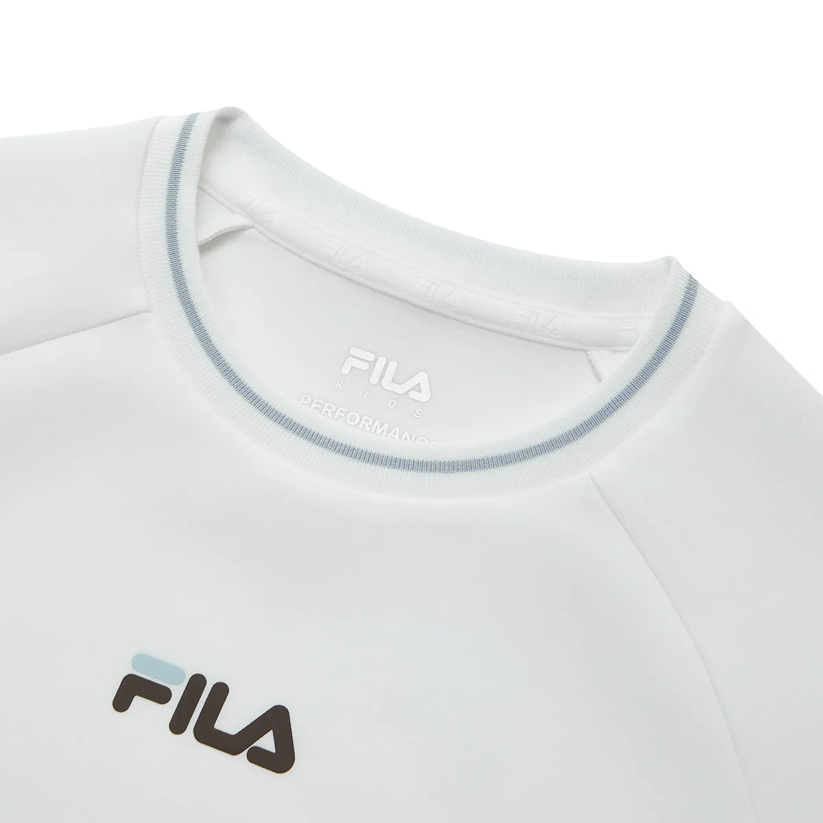 Свитшот PERFORMANCE FPF детский FILA KIDS, Jade White — фото 4