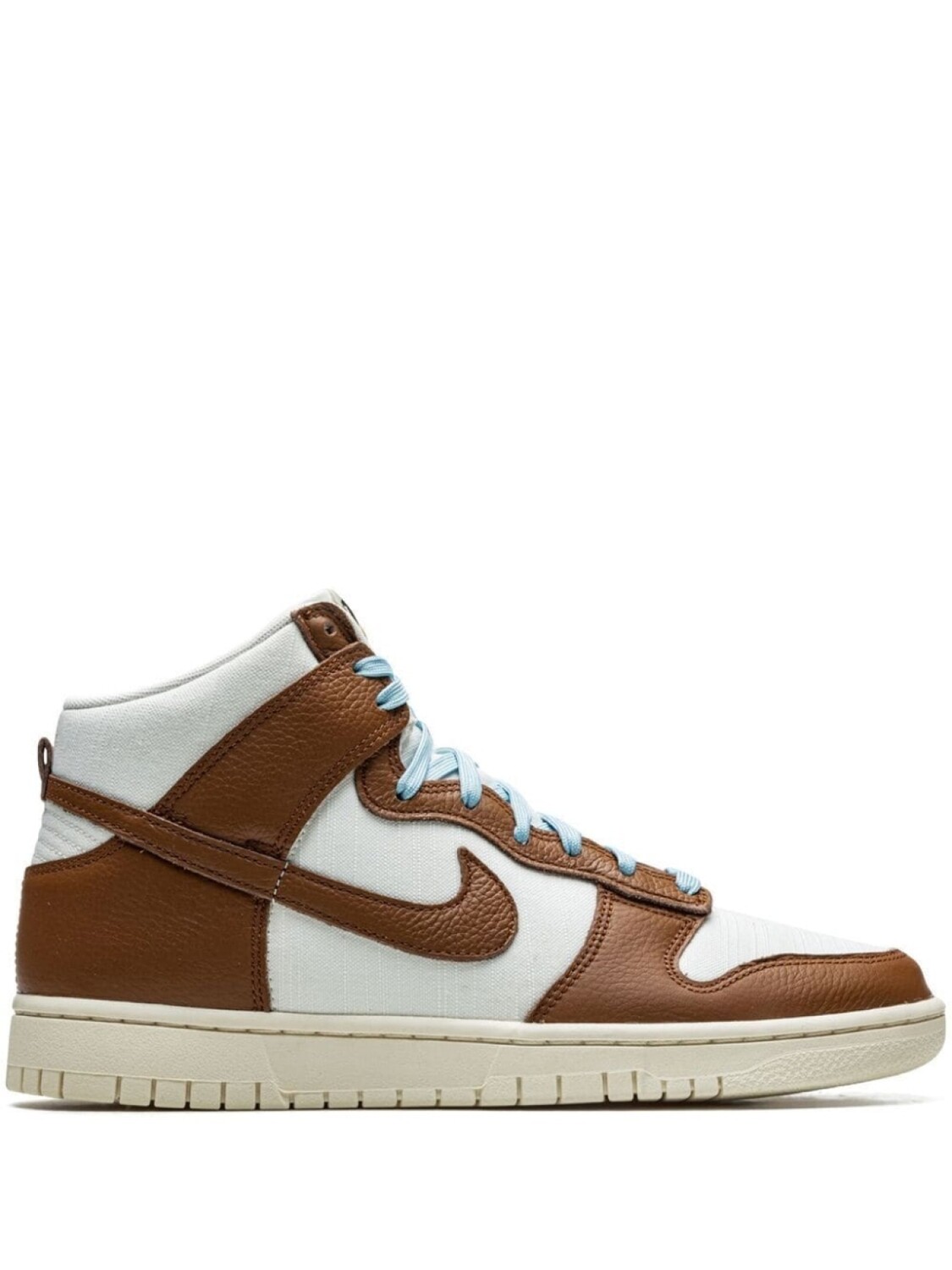 

Высокие кроссовки Dunk Hi Retro PRM Nike, белый