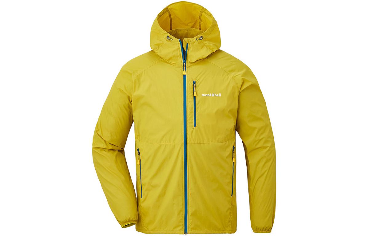 

MONTBELL Дышащая быстросохнущая водонепроницаемая одежда с защитой от ультрафиолета для мужчин, YL Yellow