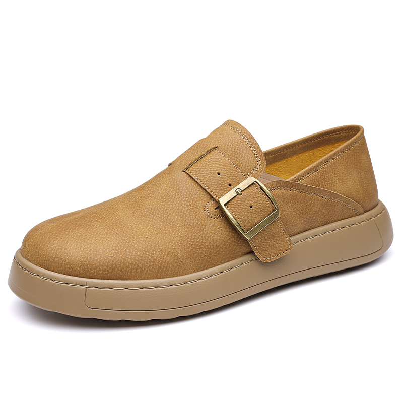 

KACHILANG Мужские повседневные туфли с низким верхом цвета хаки/черный/желто-коричневый