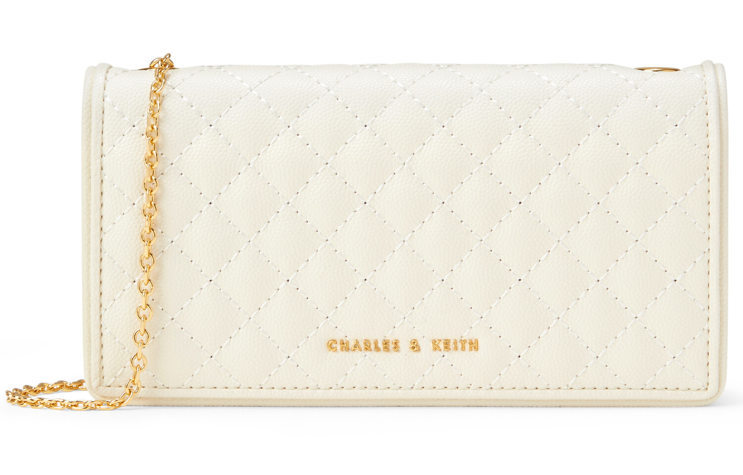 

Charles&Keith Женский кошелек CHARLES & KEITH, Кремово-кремовый белый