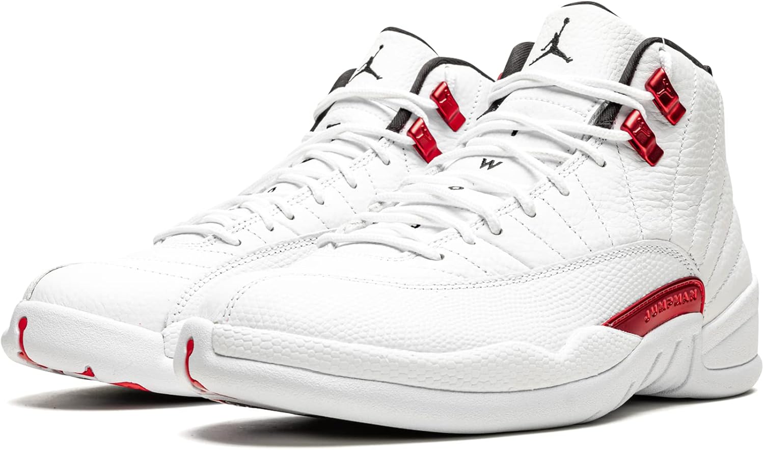 Мужские кроссовки Nike Air Jordan 3 Retro, белый/черный/красный — фото 2