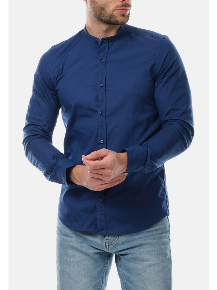 

Рубашка HopenLife BULMA, цвет navy blau