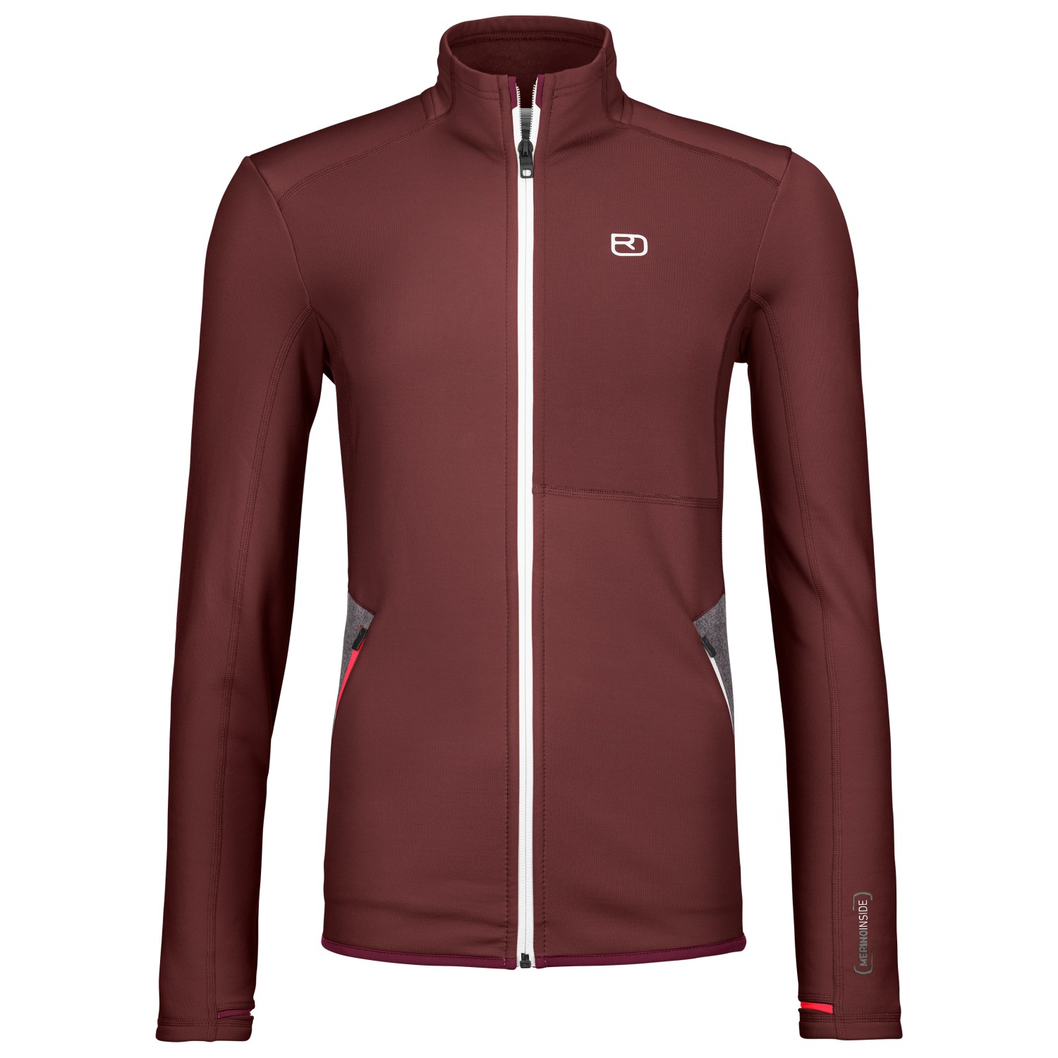 

Флисовая жилетка Ortovox Women's Fleece, цвет Winetasting