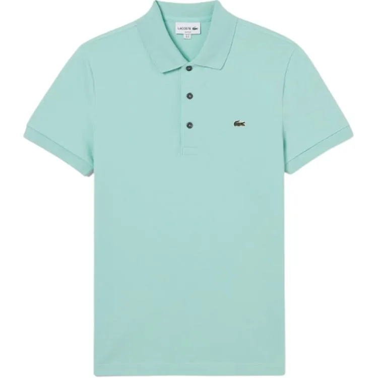 Футболка поло с вышитым логотипом LACOSTE, LGF/Mint Green