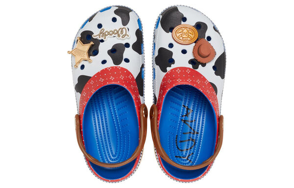 Сандалии x toy story classic clog 'woody' Crocs, коричневый — фото 4