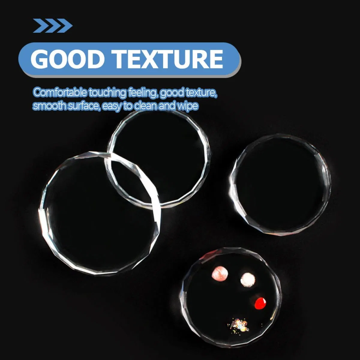 Палитра для смешивания лаков BCOATH, прозрачная, 2 шт — фото 4