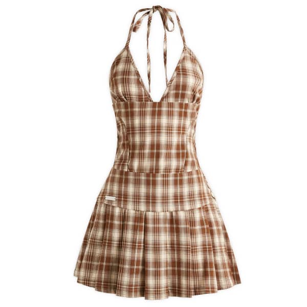 

Мини-платье в клетку Хокстон House Of Sunny, мультиколор