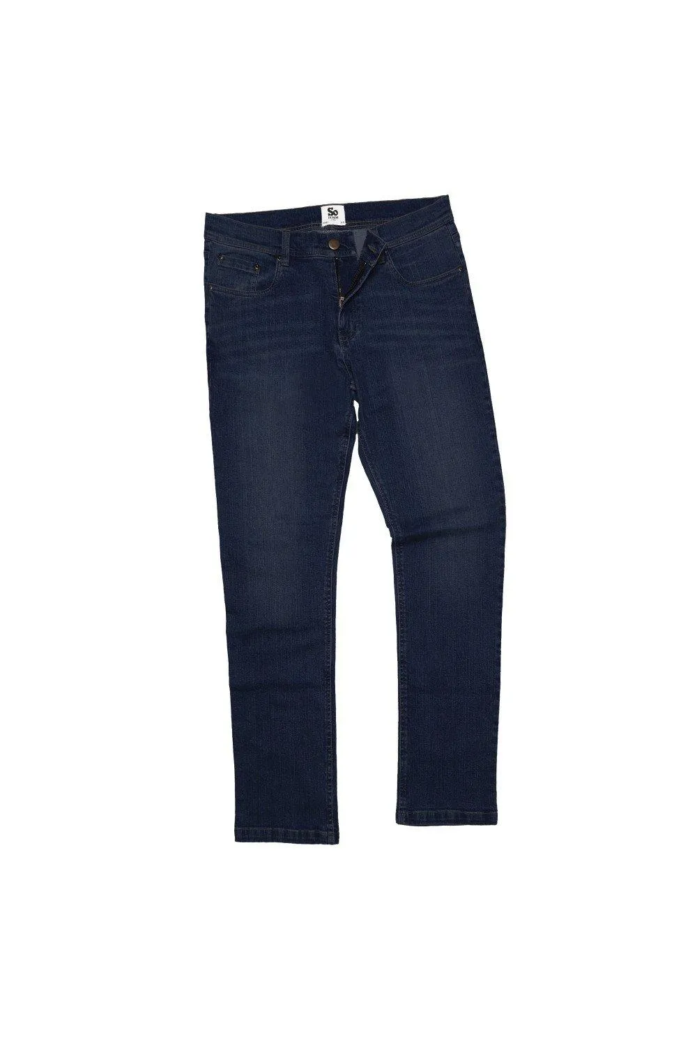 

Джинсы прямого кроя So Denim Leo AWDis, синий