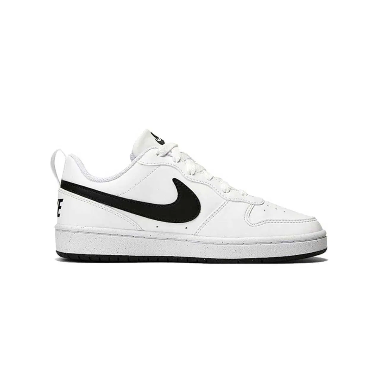 Кроссовки для скейтбординга Court Borough Synthetic Leather Low top Kids', подростковые Nike, White — фото 3