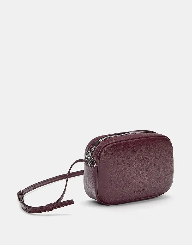

Сумка через плечо Pull&Bear бордового цвета