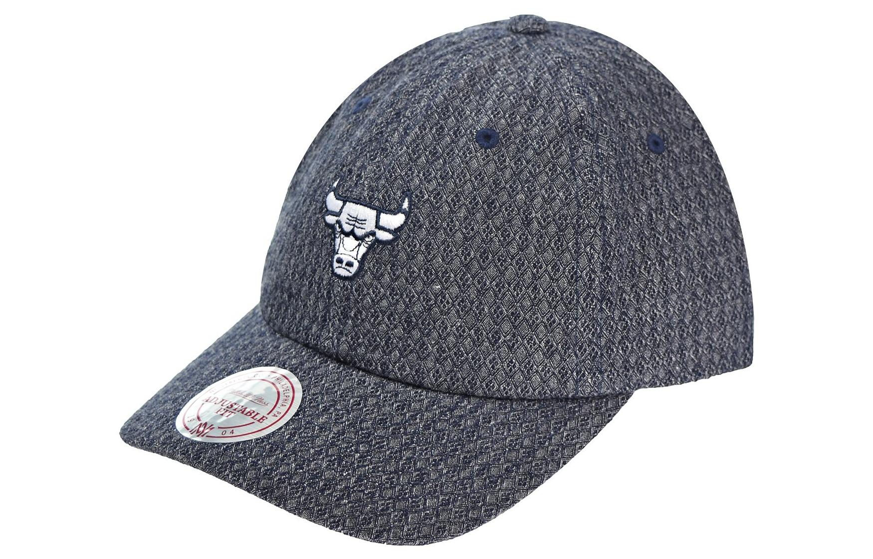 

Mitchell Ness Бейсболка унисекс серая, Gray