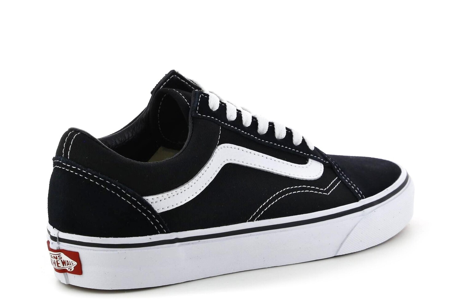 Ua кроссовки старой школы Vans, черный — фото 3