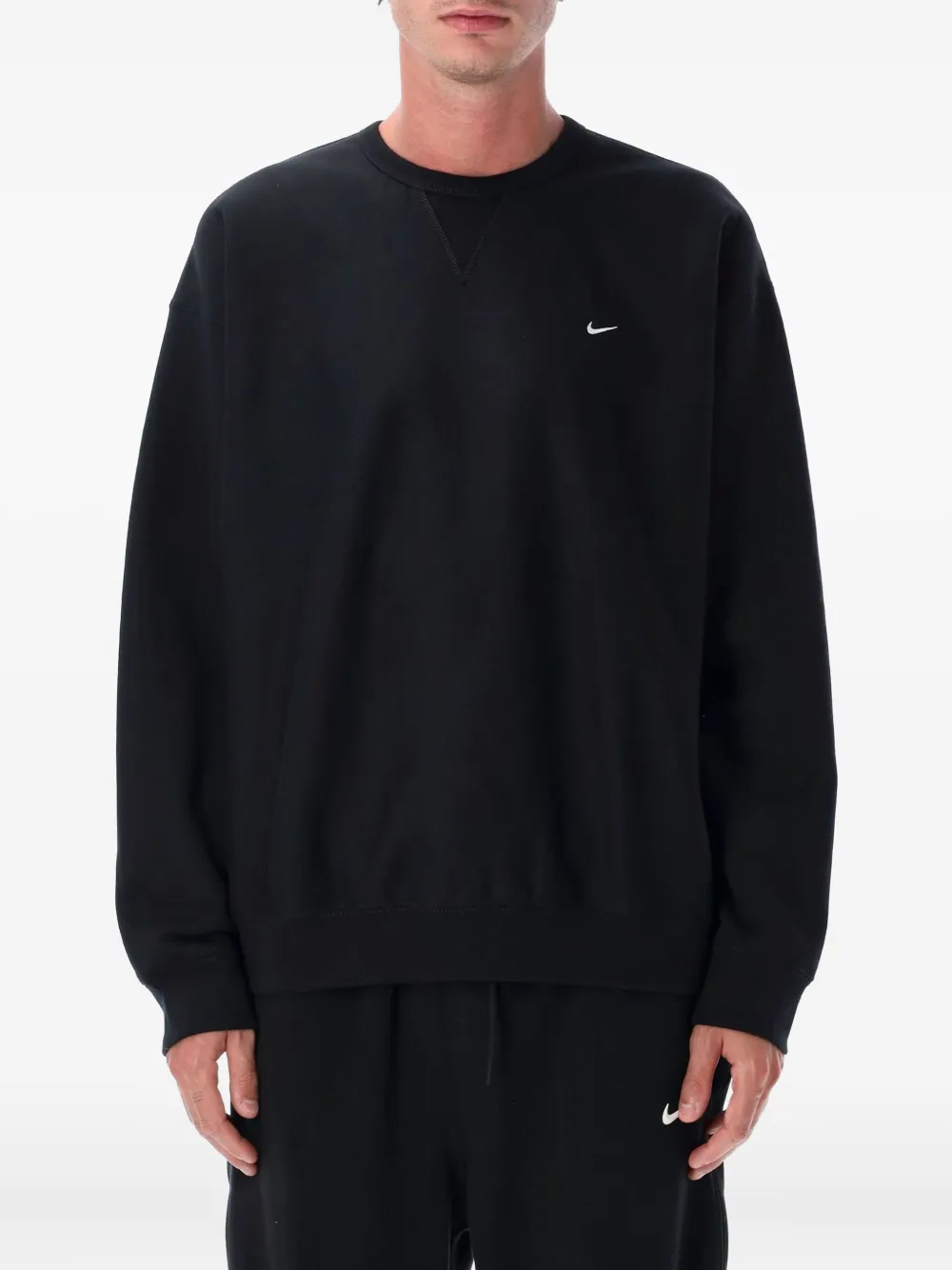 

Свитер с круглым вырезом Nike, черный