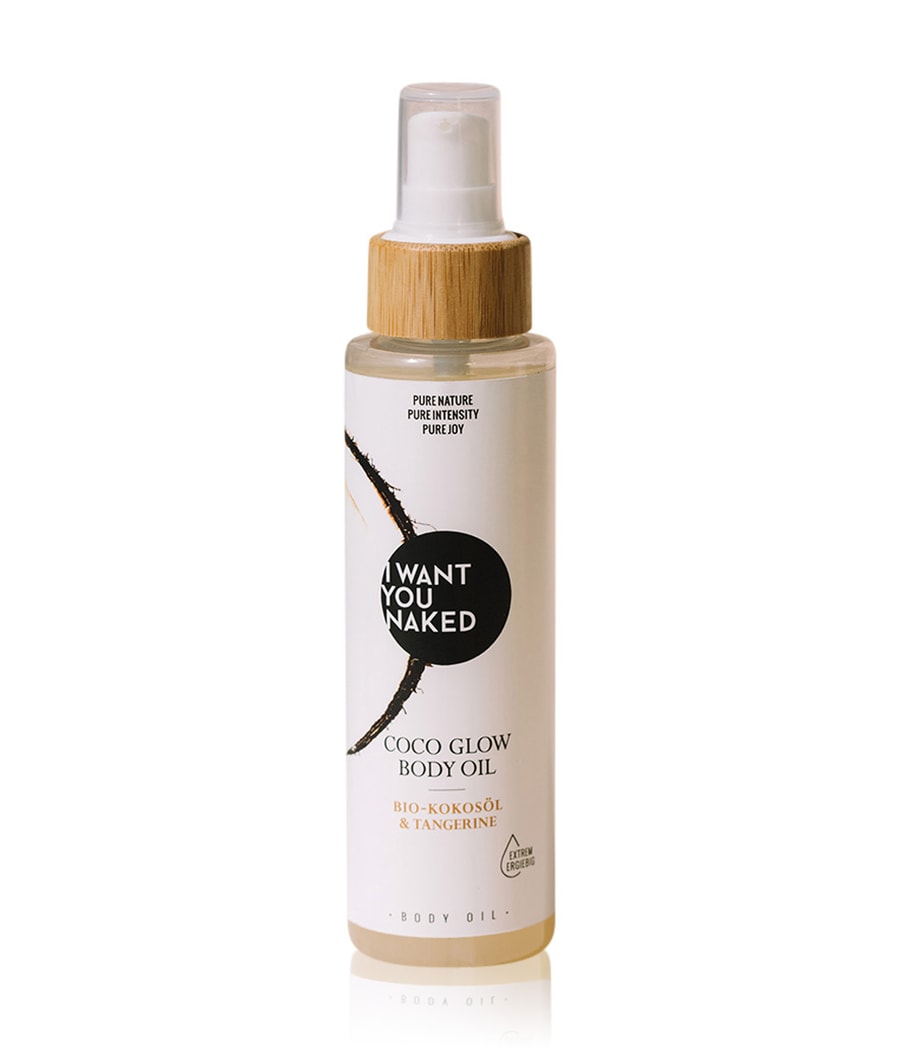 

Масло для тела I WANT YOU NAKED Coco Glow Bio-Kokosöl & Tangerine, 100 ml