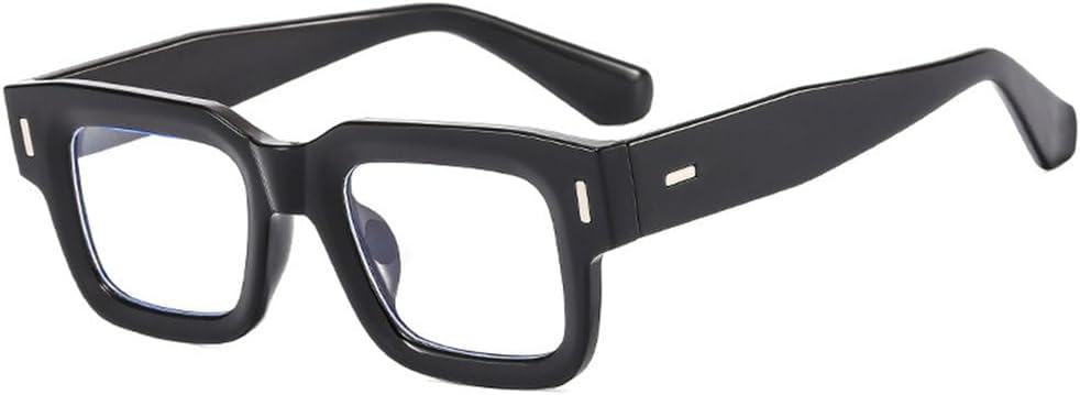 

Ретро серые солнцезащитные очки для женщин и мужчин, модные очки в прозрачной оправе, мужские солнцезащитные очки с защитой от УФ-излучения UV400 и заклепками HHZZYVY, Black Transparent