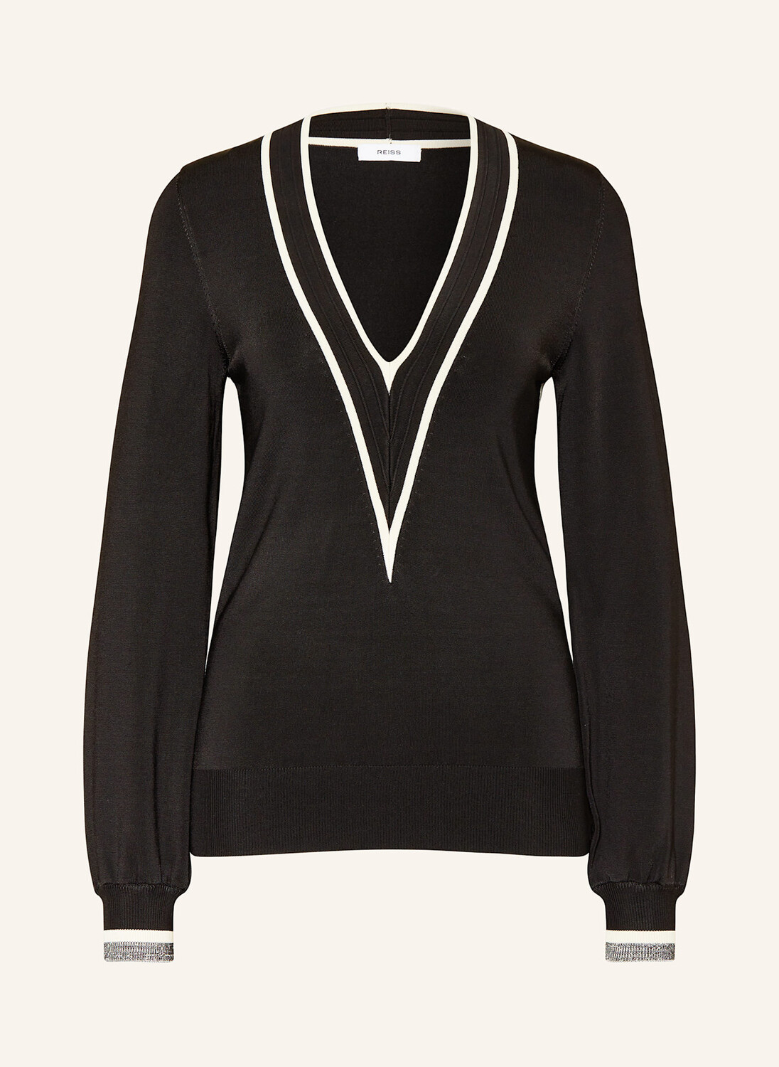 

Свитер веры Reiss, черный