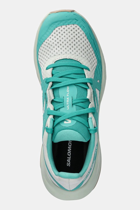 Ботинки женские Salomon Ultra Flow сетчатые комбинированные, бело-бирюзовый — фото 4