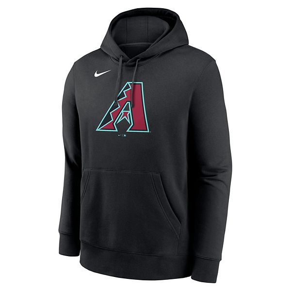 Мужская черная толстовка с капюшоном Arizona Diamondbacks Nike — фото 3