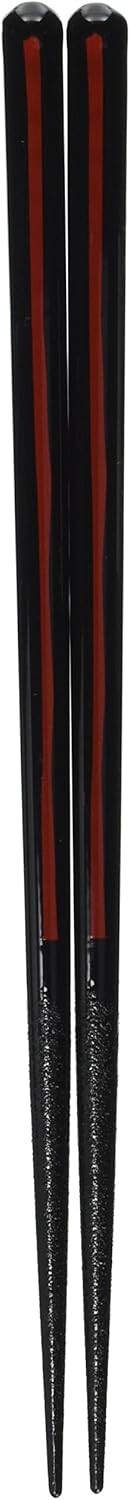 

27056 Расписные палочки для еды Wakasa, сделано в Японии, подходят для стиральных машин, противоскользящее покрытие, сендзю, 8,3 дюйма (21 см), Red